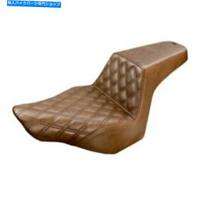 V[g ThXebvAbvV[g - hCo[eBXXeb` - uE - FXSB 813-27-172BR SADDLEMEN STEP UP SEAT - DRIVER LATTICE STITCHED - BROWN - FXSB 813-27-172BR