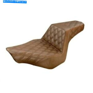 V[g ThXebvAbvV[g - eBXXeb` - uE - FXSB 813-27-175BR SADDLEMEN STEP UP SEAT - LATTICE STITCHED - BROWN - FXSB 813-27-175BR
