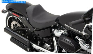 V[g EZ}EgX[Xrj[\V[gubNtH[[0802-1270 18-20n[[FXBR EZ Mount Smooth Vinyl Solo Seat Black Foam Low 0802-1270 For 18-20 Harley FXBR