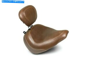 V[g }X^OuEChgbp[hCo[V[gobNXgn[[M8 18+\tguCNAEg Mustang Brown Wide Tripper Driver Seat Backrest Harley M8 18+ Softail Breakout