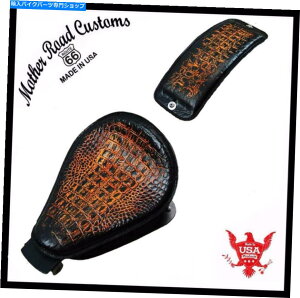 �V�[�g 2010-2021 Sportster Harley Seat Pad Kit Ant Brn Gator All Models Realther USA BC 2010-2021 Sportster Harley Seat pad Kit Ant Brn Gator All Models Leather USA bc�y���s�A���i�z