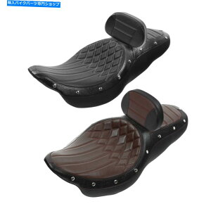 V[g ^]ȍȁC_[obNXgtBbgn[[c[O[hLO2009Abv Driver Passenger Seat & Rider Backrest Fit For Harley Touring Road King 2009-Up