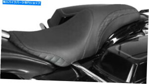 V[g }X^O75269ubNX^_[hfCuyABbcVOl`V[gn[[flht / r / x 08-20 Mustang 75269 Black Standard Dave Perewitz Signature Seat Harley FLHT/R/X 08-20