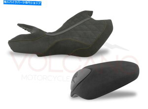 �V�[�g MV Agusta Turismo Veloce 800 2014-2020�ΎR�V�[�g�J�o�[�S�[���f���V�[���A���`�X���b�v Mv Agusta Turismo Veloce 800 2014-2020 Volcano Seat cover Golden Seam Anti Slip�y���s�A���i�z