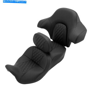 V[g ^]ȁq@̏q̔w̃obNXgZbgtBbg2014-2020 Driver & Passenger Seat Passenger Backrest Set Fit For Harley Touring 2014-2020