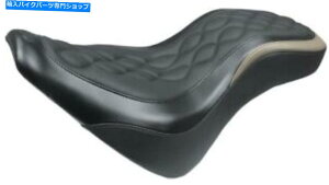 �V�[�g �f�C���b�p�[�_�u���w���b�N�X���U�[2�A�b�v�V�[�g75215 18-19 HD FXBR�̃u���C�N�A�E�g Daytripper Double Helix Leather 2-Up Seat Mus. 75215 For 18-19 HD FXBR Breakout�y���s�A���i�z