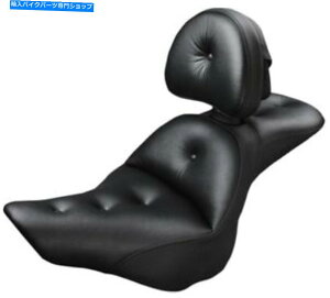 V[g 13-17 HD FXSB̂߂̃GNXv[RSs[2AbvV[gubNw /w813-27-030RS Explorer RS Pillow 2-Up Seat Black w/Backrest 813-27-030RS For 13-17 HD FXSB