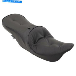 �V�[�g Drag Specialties - 0801-1170 - ���[�v���t�@�C���c�[�����O�V�[�gW�B�h���C�o�[�̔w������A�s�� Drag Specialties - 0801-1170 - Low Profile Touring Seat w. Driver Backrest, Pill�y���s�A���i�z