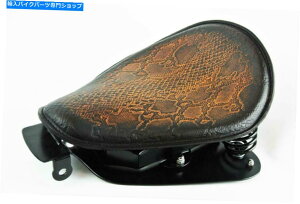 �V�[�g 2004-2006�n�[���[�X�|�[�c�X�^�[�X�v�����O�V�[�g�R���o�[�W�����L�b�gAnt BRN�X�l�[�NPython BCS 2004-2006 Harley Sportster Spring Seat Conversion Kit Ant Brn Snake Python bcs�y���s�A���i�z