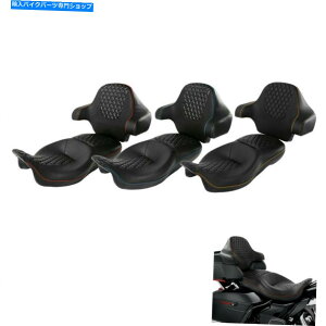 V[g n[[[hOCh2014-2021̂߂̉^]ȗqV[gEhobNXgtBbg Driver Passenger Seat & Wrap-round Backrest Fit For Harley Road Glide 2014-2021