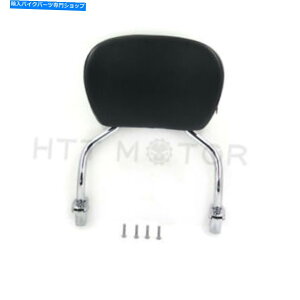 �V�[�V�[�o�[ Hongk 15-17�n�[���[FLRT FreeWheeler Chrome Skull�̎��O���\��Sissy Bar W / Backres HongK 15-17 Harley FLRT FreeWheeler Chrome Skull Detachable Sissy Bar W/ Backres
