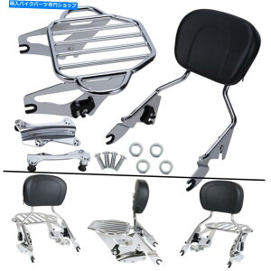 V[V[o[ Harley FL 14-2021pNobNXgETCYo[/וbN/hbLOn[hEFA Chrome Backrest Sissy Bar / Luggage Rack /Docking Hardware For Harley FL 14-2021