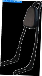 V[V[o[ PAD MWL156T18-MB-WPt}U[EFubNs[XSISSYo[ Motherwell Black One-Piece Sissy Bar With Pad MWL156T18-MB-WP