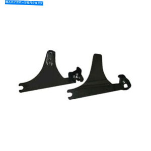 V[V[o[ Sissy BarTChv[gA[ouubNAn[[ - _rbh\84-99 Sissy BAR Side Plates, Removable Black, For Harley-Davidson 84-99