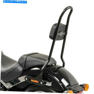 �V�[�V�[�o�[ �n�[���[�\�t�g�̒჉�C�_�[/ S 18-21 CRAFTRIDS SRL�u���b�N Sissy bar for Harley Softail Low Rider / S 18-21 Craftride SRL black