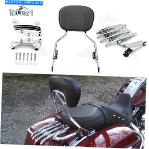 V[V[o[ n[[c[O09-13̂߂Sissy Bar̔w/וbN/hbLOn[hEFA Sissy Bar Backrest / Luggage Rack / Docking Hardware For Harley Touring 09-13