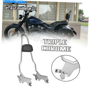 V[V[o[ 2018N21̃n[[\tgXg[g{ufbNX̂߂̒̍̍Sissy Bar̔w̃pbh Upright Tall Sissy Bar Backrest Pad For 2018-21 Harley Softail Street Bob Deluxe