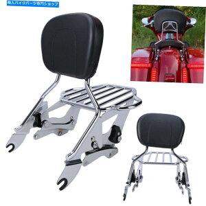 V[V[o[ n[[FL 14+p̎O\ȔwSISSYo[/וbN/hbLOn[hEFA Detachable Backrest Sissy Bar / Luggage Rack /Docking Hardware For Harley FL 14+