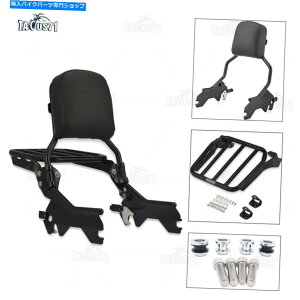 V[V[o[ Sissy Bar̔w̃X|[cוbÑhbLOn[hEFA̓n[[\tg18Abv Sissy Bar Backrest Sport Luggage Rack Docking Hardware For Harley Softail 18-UP