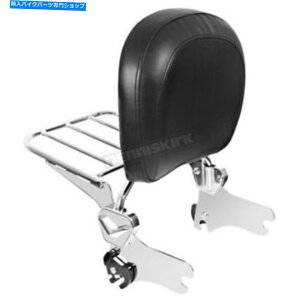 V[V[o[ HOGWORKZ CHROME̎O\Sissy BarLuggage Rack - HW157222C HogWorkz Chrome Detachable Sissy Bar & Luggage Rack - HW157222C