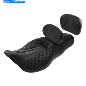 V[V[o[ n[[Xg[gOCh09-21̂߂̃obNXgVVȂ̍Ȃ̉^]Ȃ̍ Driver Passenger Seat w/Backrest Sissy Bar Pad Fit For Harley Street Glide 09-21