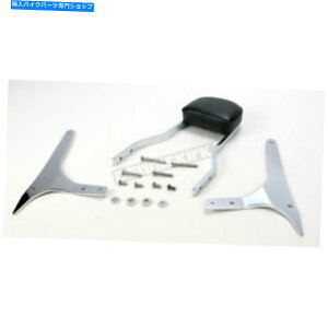 �V�[�V�[�o�[ �R�u���V���[�g�X�N�G�A�V�[�V�[�o�[w /�p�b�h - 02-5725 Cobra Short Square Sissy Bar w/Pad - 02-5725