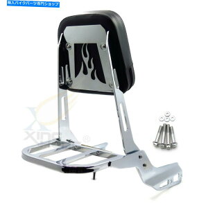 V[V[o[ I[goC̉̔wSissy Bar PadוbN̂߂̃z_VTX 1800N R t s Motorcycle Flame Backrest Sissy Bar Pad Luggage Rack For Honda VTX 1800N R T S