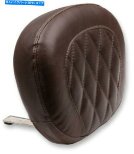 V[V[o[ }X^O76769^Sissyo[pbhuE_ChXeb`0822-0313 Mustang 76769 Large Sissy Bar Pad Brown Diamond Stitch 0822-0313