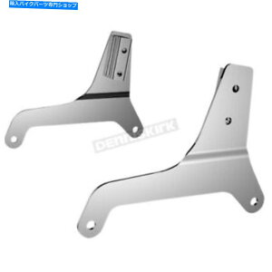 �V�[�V�[�o�[ Drag Specialties Chrome Sissy Bar�T�C�h�v���[�g - 1504-0067 Drag Specialties Chrome Sissy Bar Side Plates - 1504-0067�y���s�A���i�z