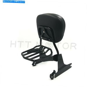 V[V[o[ n[[\tgWFXST 00-05̂߂Sissy Barq̔w̉וbN Sissy Bar Passenger Backrest Luggage Rack For Harley Softail Standard FXST 00-05