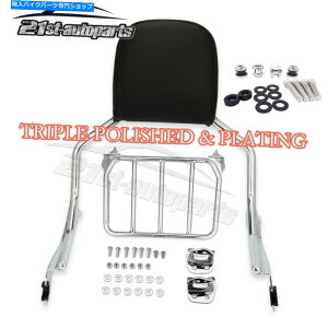 �V�[�V�[�o�[ 2018-21�n�[���[FXBR FLFB�A�b�v���C�gSissy Bar�o�b�N���X�g���b�N�h�b�L���O�L�b�g Chrome For 2018-21 Harley FXBR FLFB Upright Sissy Bar Backrest Rack Docking Kit�y���s�A���i�z