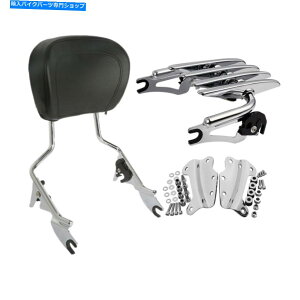 V[V[o[ E\ȃXeXוbNSissy Barn[hEFAtBbgharley touring 09-13 Detachable Stealth Luggage Rack Sissy Bar Hardware Fit For Harley Touring 09-13
