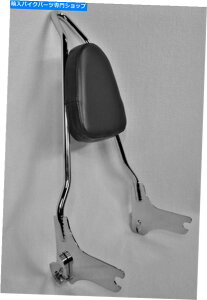 V[V[o[ Chrome 97-08pbh - 18 "ƃNCbN[XSissy Barc[O CHROME 97-08 Touring Quick Release Sissy Bar WITH PAD- 18"