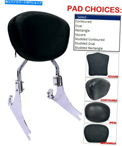 V[V[o[ 1984Nin[[_rbh\\tgi200mmA^Cj̃NobNXgSissy Bar Chrome Backrest Sissy Bar for 1984-up Harley Davidson Softail (200mm Rear Tire)