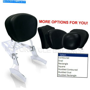 V[V[o[ 1997N̂߂̉וI̕tSissy Bar̔wz_VhEG[XVT750fbNX Sissy Bar Backrest with Luggage Rack for 1997-up Honda Shadow Ace VT750 Deluxe