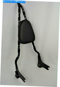 V[V[o[ 97-08VуNCbN[XcCXgXV[o[pbh - 24 " 97-08 Touring Quick Release Twisted Sissy Bar WITH PAD- 24"