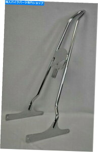 V[V[o[ Chrome 2006-2017 SOSAILn[h}EgpjbVCVF[o[ - 24 " CHROME 2006-2017 Softail Hard Mount PUNISHER Sissy Bar - 24"