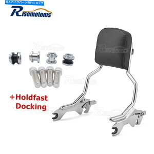 V[V[o[ Holdfast Sissy Bar Backrest W / Dockingn[hEFALbgFXFB 18-21 Holdfast Sissy Bar Backrest w/Docking Hardware Kit For Harley Softail FXFB 18-21