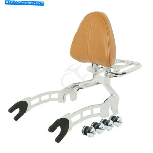 V[V[o[ Indian Scout 2015-2021ɃtBbgSissy Barq̔w̃pbh̔roXv[ Sissy Bar Passenger Backrest Pad Mouting Spools Fit For Indian Scout 2015-2021