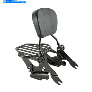 V[V[o[ n[[cA[09-13̂߂̒߉\ȗqS̃o[̔w̉וbNtBbg Adjustable Passenger Sissy Bar Backrest Luggage Rack Fit For Harley Tour 09-13