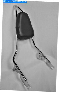 シーシーバー Chrome 2009+パッド - 18 "とクイックリリースSissy Barをツーリング CHROME 2009+ Touring Quick Release Sissy Bar WITH PAD- 18"