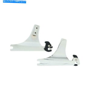 V[V[o[ Sissy BarTChv[gA[ouNAn[[ - _rbh\00-17 Sissy BAR Side Plates, Removable Chrome, For Harley-Davidson 00-17