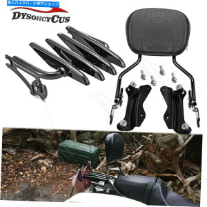 V[V[o[ tBbg14Abvn[[c[OO\Sissy BarobNXg+XeXbN+hbLOLbg Fit 14-UP Harley Touring Detachable Sissy Bar Backrest+Stealth Rack+Docking Kits