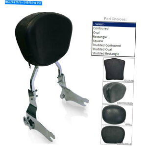 V[V[o[ 1997N - 2008Nn[[_rbh\c[OE\ȗqw Passenger Backrest Sissy Bar for 1997-2008 Harley Davidson Touring Detachable