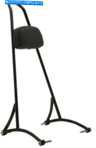 �V�[�V�[�o�[ �o���[�u���b�N�̔w�̍���20 �̔w�̍���Sissy Bar�̔w������p�b�h�����s�[�X�n�[���[�_�C�i2006-2017 Burly Black Tall 20 Tall Sissy Bar Backrest Pad One-Piece Harley Dyna 2006-2017�y���s�A���i�z