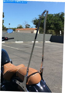 �V�[�V�[�o�[ �T�C�N���r�W����30 "�N���[���X�N�A���b�g�X�^�C���X�^�C����Sissy Bar Wide 8.25-8.75�T�C�N���v���[�g Cycle Visions 30" Chrome Squaretude Styled Sissy Bar Wide 8.25-8.75 Side Plate