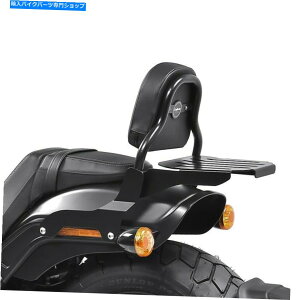 V[V[o[ וbNubNtn[[t@bg{u/ 114 18-20̂߂Sissy Bar CSS̏C Sissy bar CSS Fix for Harley Fat Bob / 114 18-20 with luggage rack black