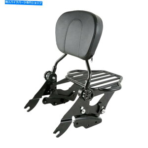 V[V[o[ wSissy BarוbNhbLOtBbgn[[[hXg[gOCh09-13 Backrest Sissy Bar Luggage Rack & Docking Fit For Harley Road Street Glide 09-13