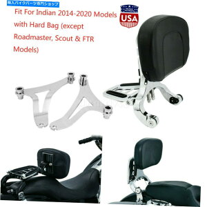 V[V[o[ Ch̃n[hobÔ߂ɃtBbg鑽ړI^]yяq̔wSissyo[14-20 Multi-Purpose Driver&Passenger Backrest Sissy Bars Fit For Indian Hard Bag 14-20