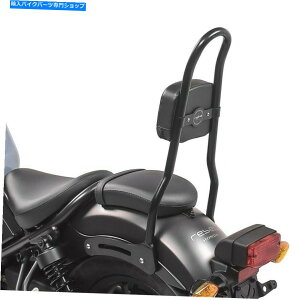 �V�[�V�[�o�[ Honda Rebel 500 17-21 CrafTride SRL�u���b�N Sissy bar for Honda Rebel 500 17-21 Craftride SRL black